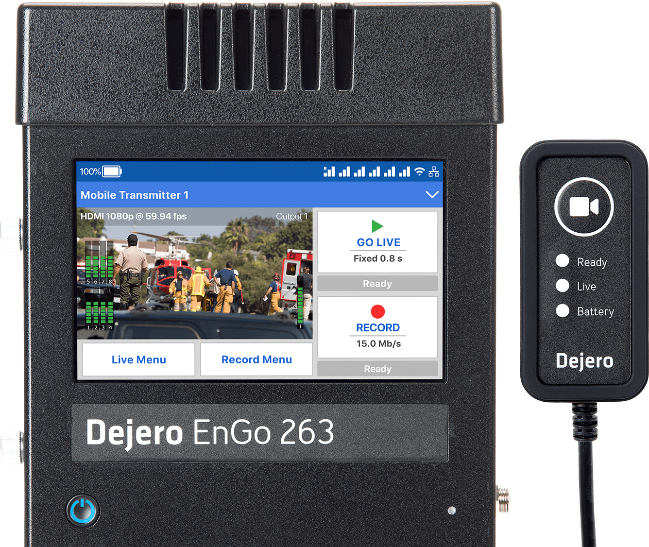 Dejero EnGo 263 Simple and intuitive