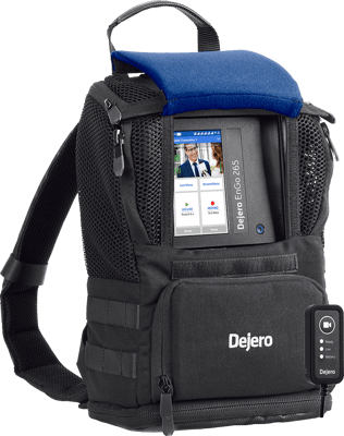 Dejero EnGo 265 Backpack with wired remote