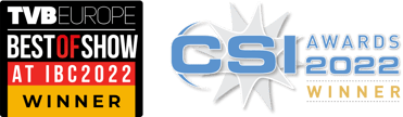 TVBEurope Best of Show at IBC2022 Winner and 2022 CSI Award Winner