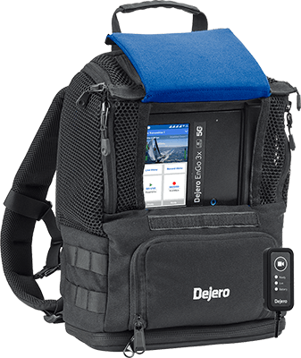 Dejero EnGo 3x Backpack with wired remote