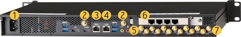 GateWay M6E6 Back