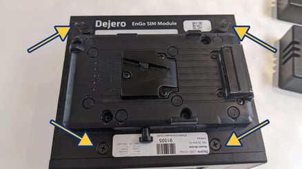 SIM module back