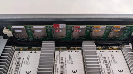 PathWay unit SIM slots filled