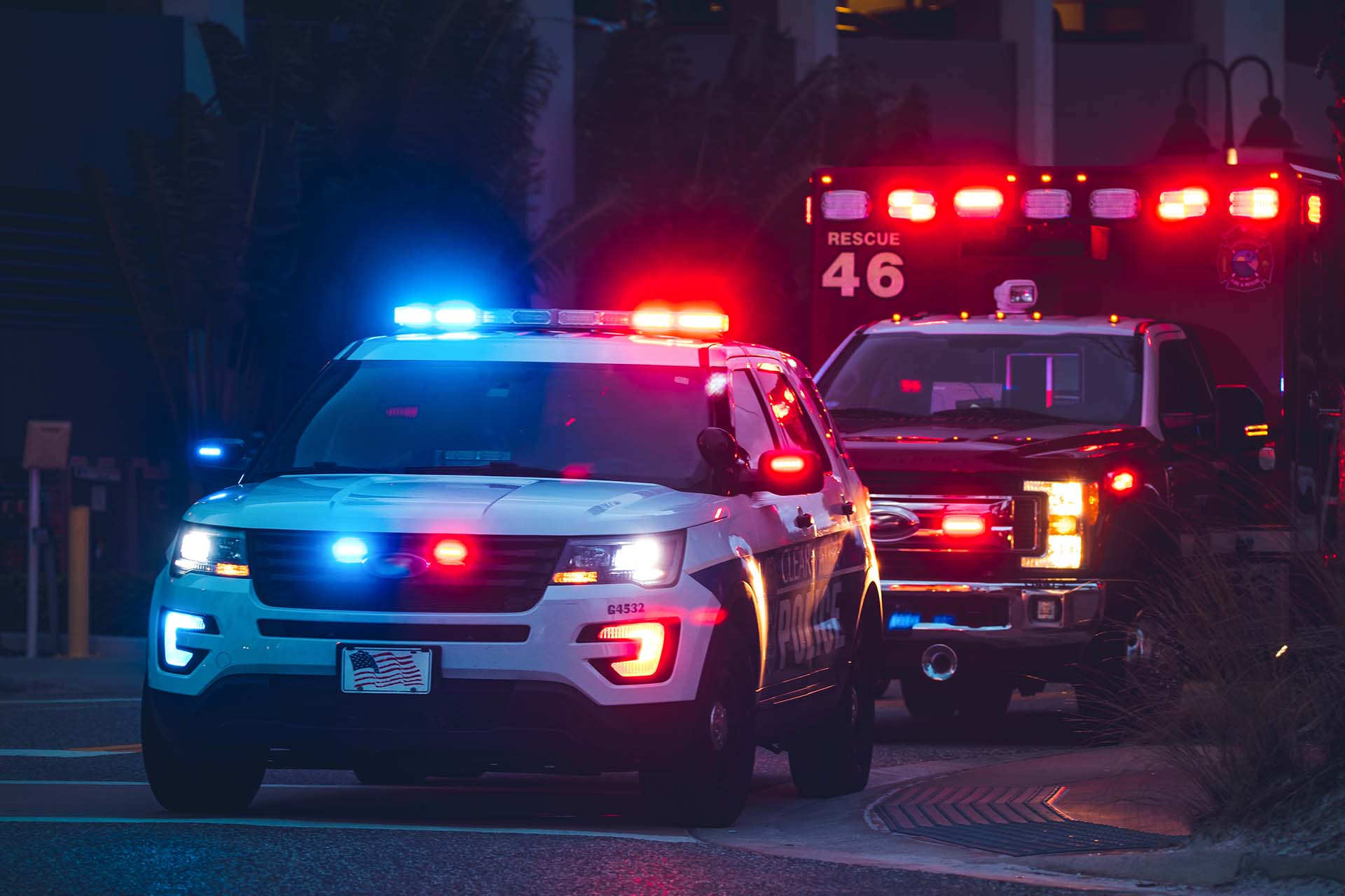 Emergency vehicles at the center of critical communications