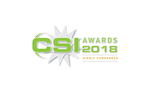 2018 CSI Award Highly Commended