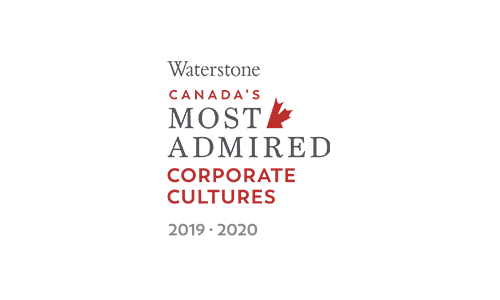 Waterstone - Canada’s Most Admired™ Corporate Cultures of 2019 (Growth)