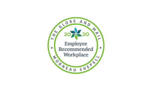 2020 Employee Recommended Workplace Award