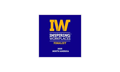 2025 North American Inspiring Workplaces Finalist
