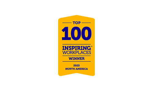 2025 North American Inspiring Workplaces Finalist