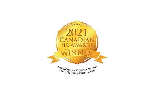 Canadian HR Awards 2021 - The KPMG Award for Canadian HR Champion (CEO)