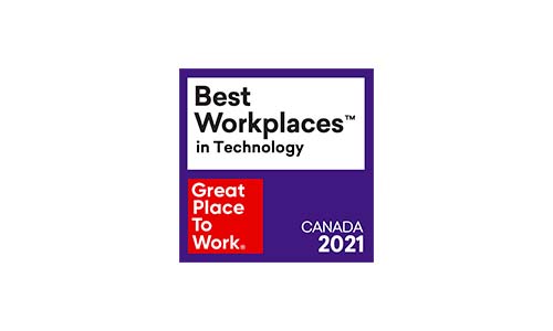 Great Place to Work® - Best Workplaces™ in Technology 2021