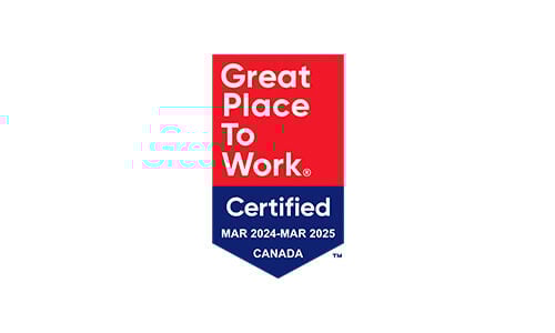 2024-2025 - Great Place to Work®️ Certified award