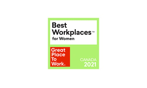 Great Place to Work® - Best Workplaces™ for Women 2021