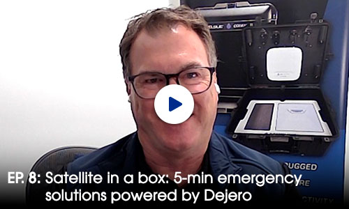 Critical Connections Ep. 8: Satellite in a box — 5-minute emergency solutions powered by Dejero