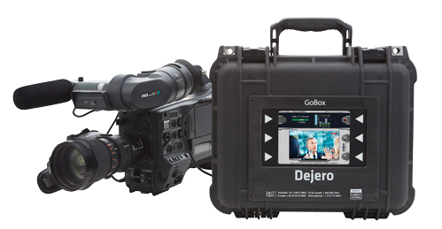 dejero LIVE+ GoBox with camera