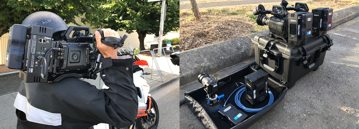 Dejero SW Events Tour de Delta equipment