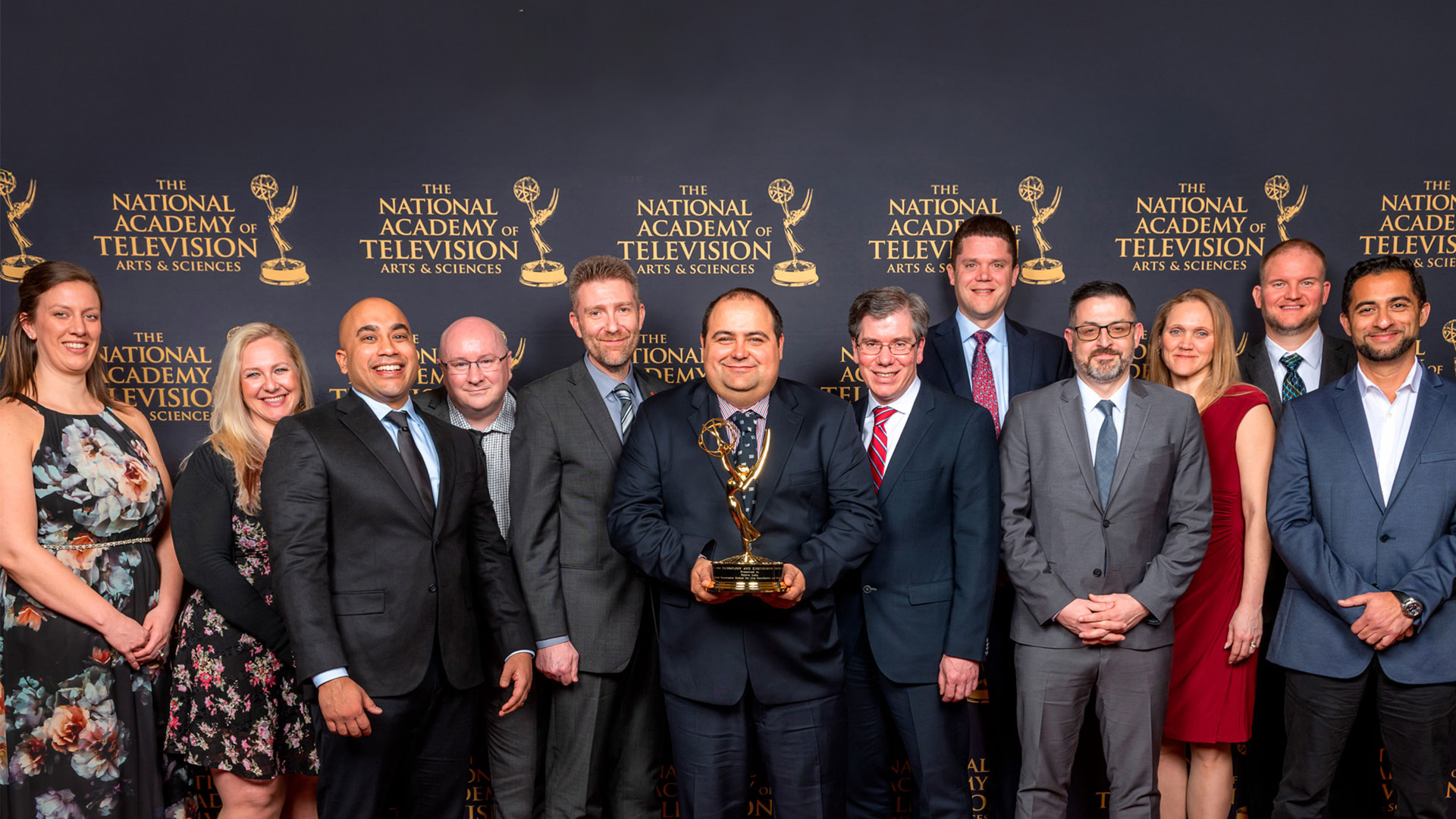 Dejero team at the Emmy Award Ceremony