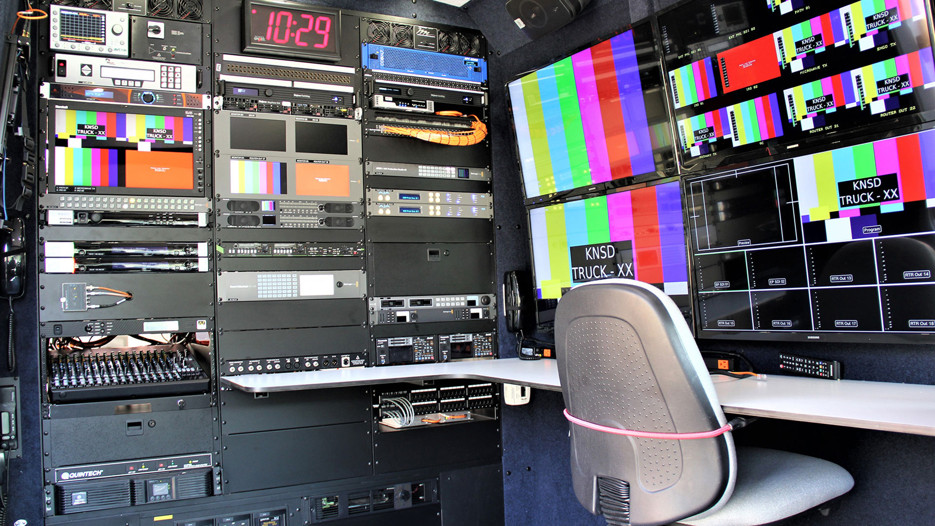 KNSD-TV and KUAN-LD’s Mobile Broadcast Truck into Mobile TV Station