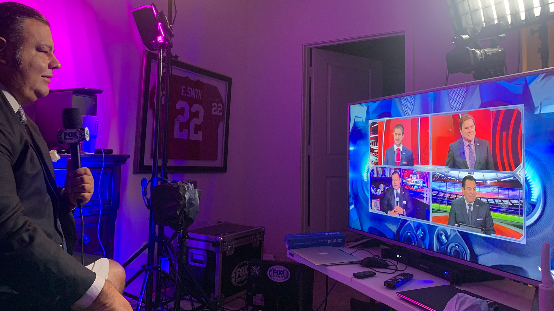FOX Deportes’ remote production from home