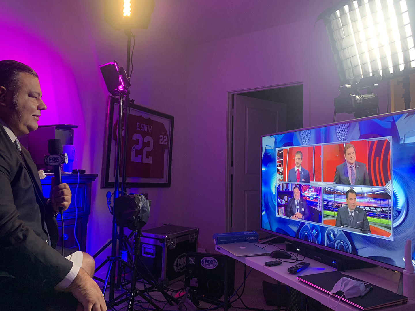 FOX Deportes’ remote production from home