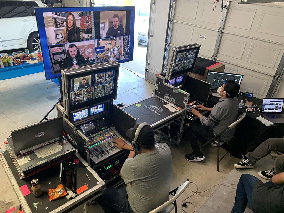 FOX Deportes remote production flypacks