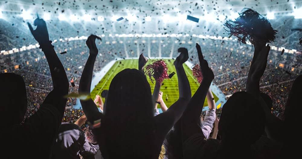 Super Bowl LVI crowd image