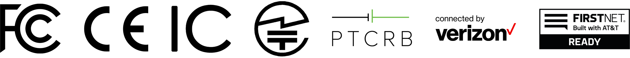 Certification logos