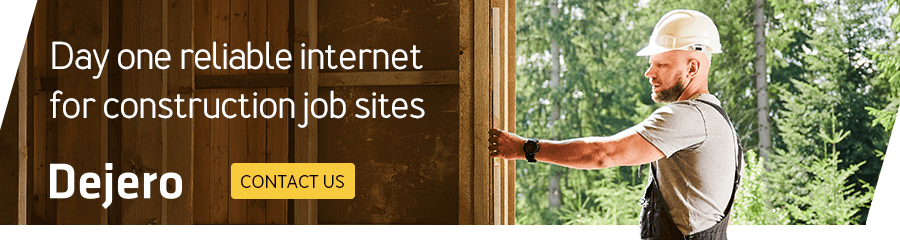 Day one reliable internet for construction job sites