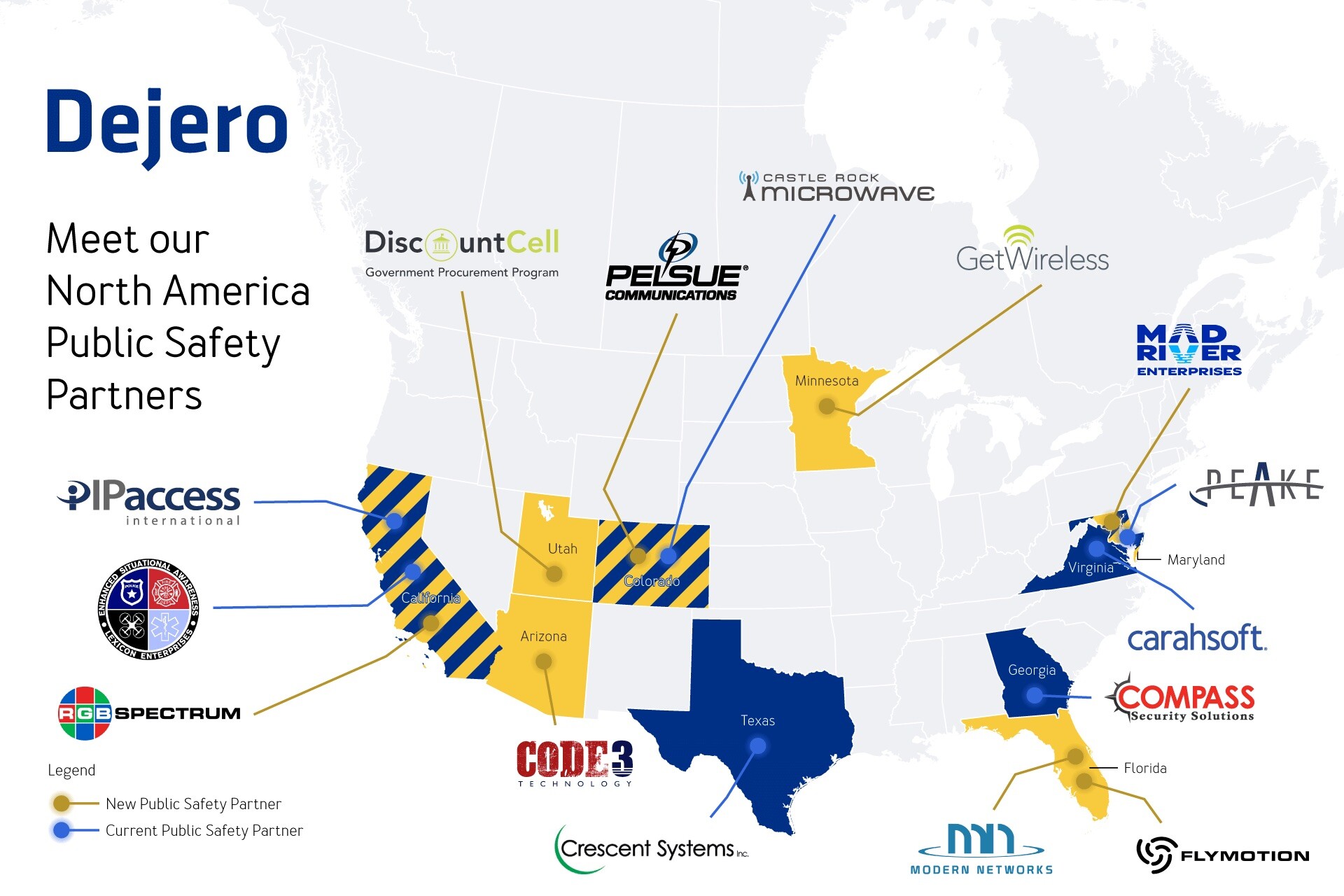 NA PS Channel Partner Map