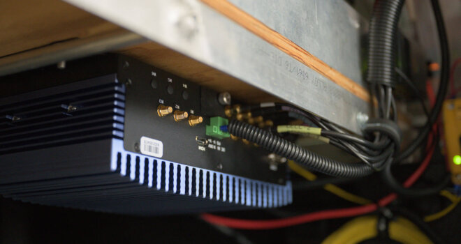 GateWay 211F mounted in a vehicle