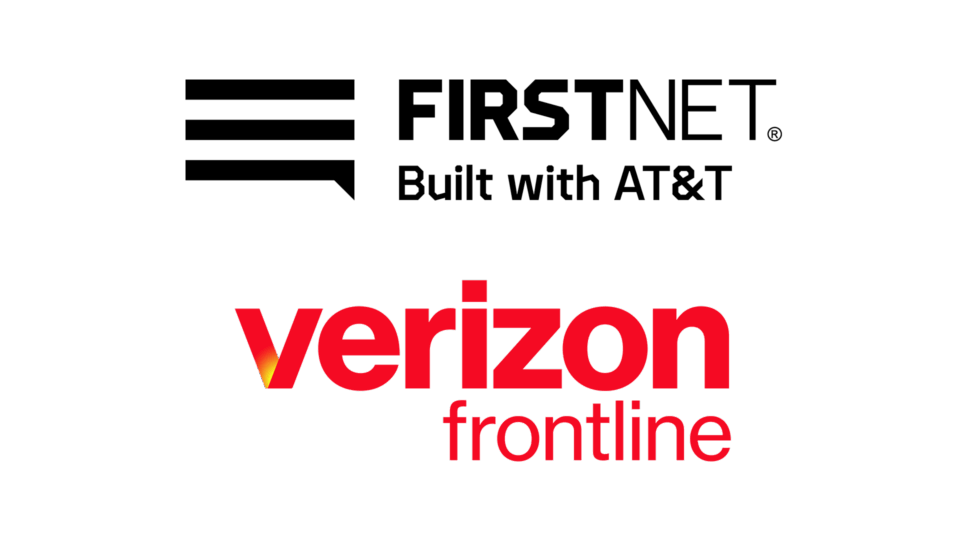 FirstNet and Verizon Frontline logo stacked