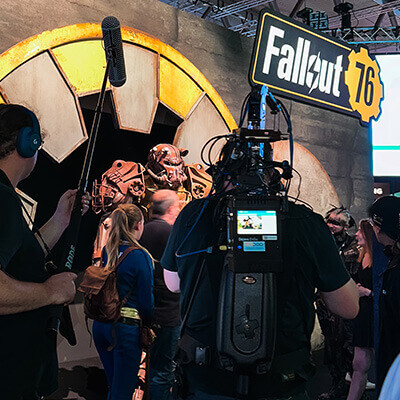 Fallout 76 Booth at Gamescom