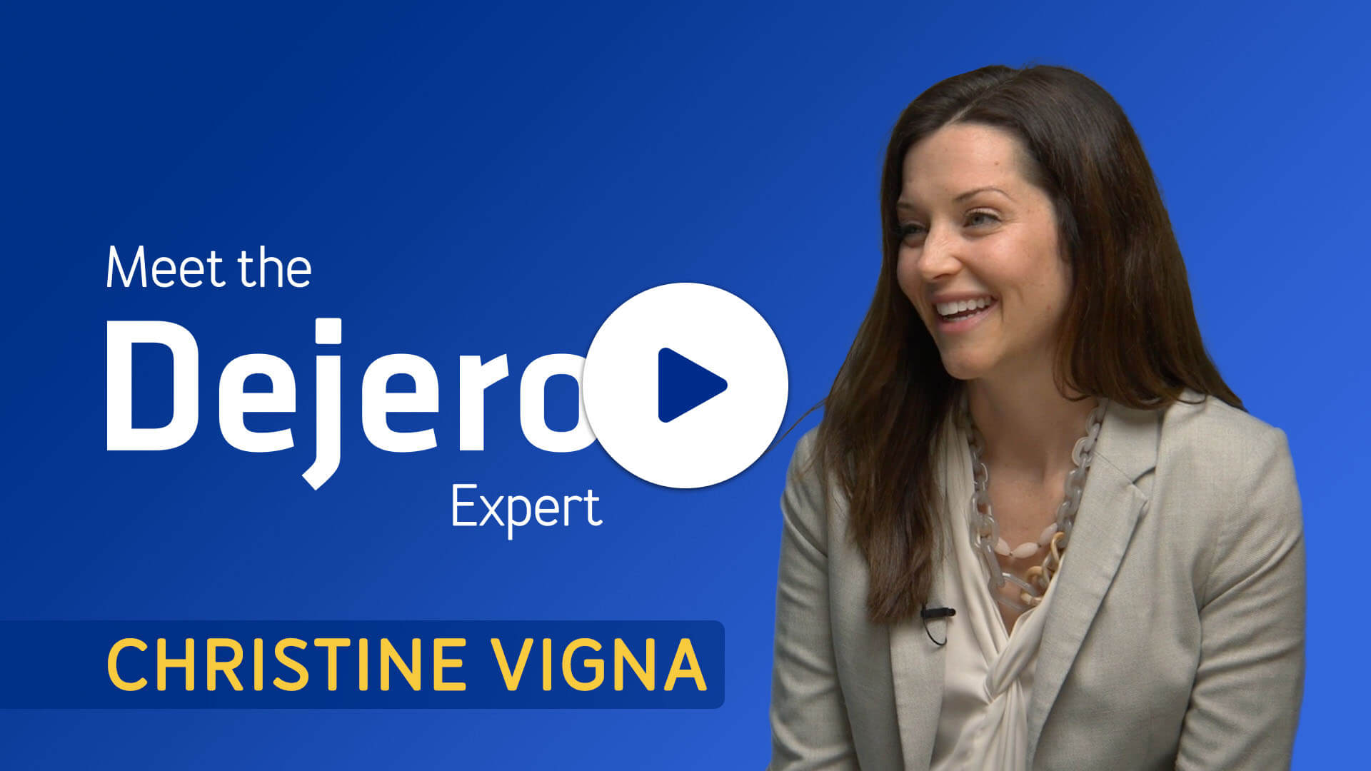 Meet the Dejero Expert: Christine Vigna, Chief People Officer