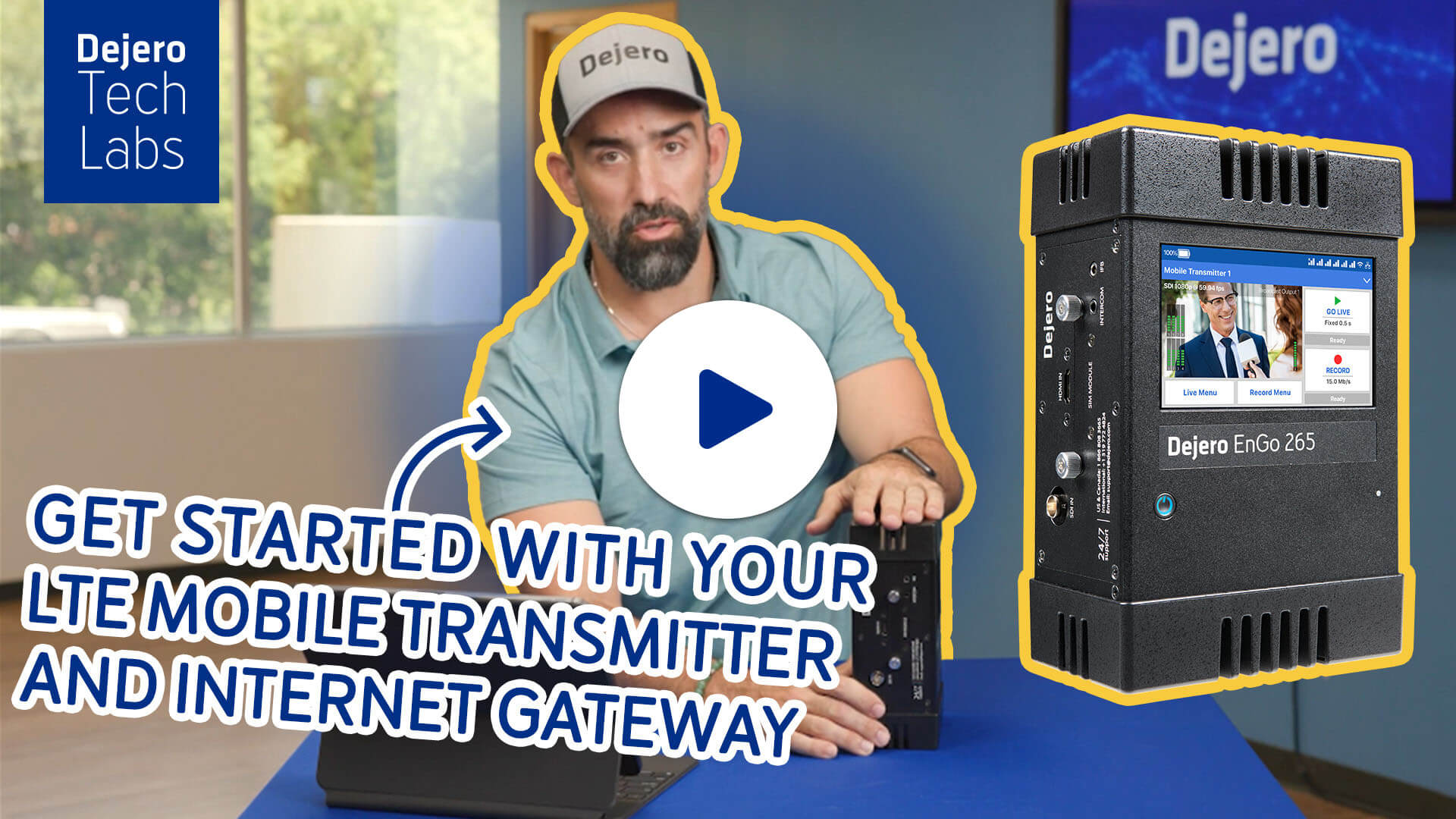 Dejero Tech Labs: Get started with the EnGo 265, LTE mobile transmitter and internet gateway