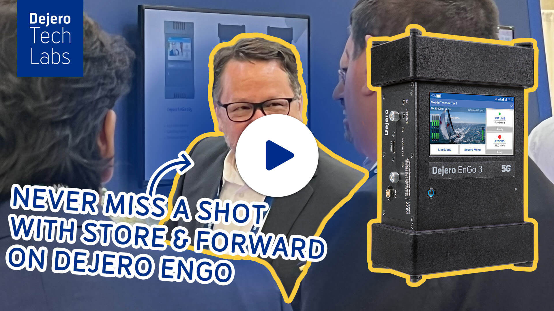 Dejero Tech Labs: Never miss a shot with Store & Forward on your Dejero EnGo