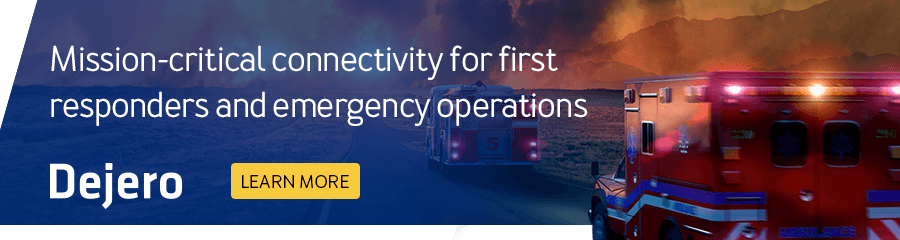 Mission-critical connectivity for first responders and emergency operations