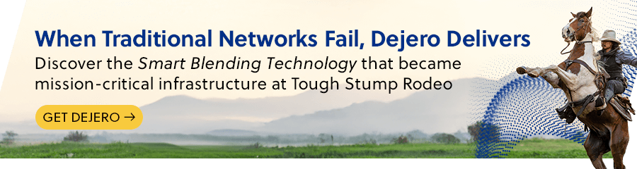 When Traditional Networks Fail, Dejero Delivers