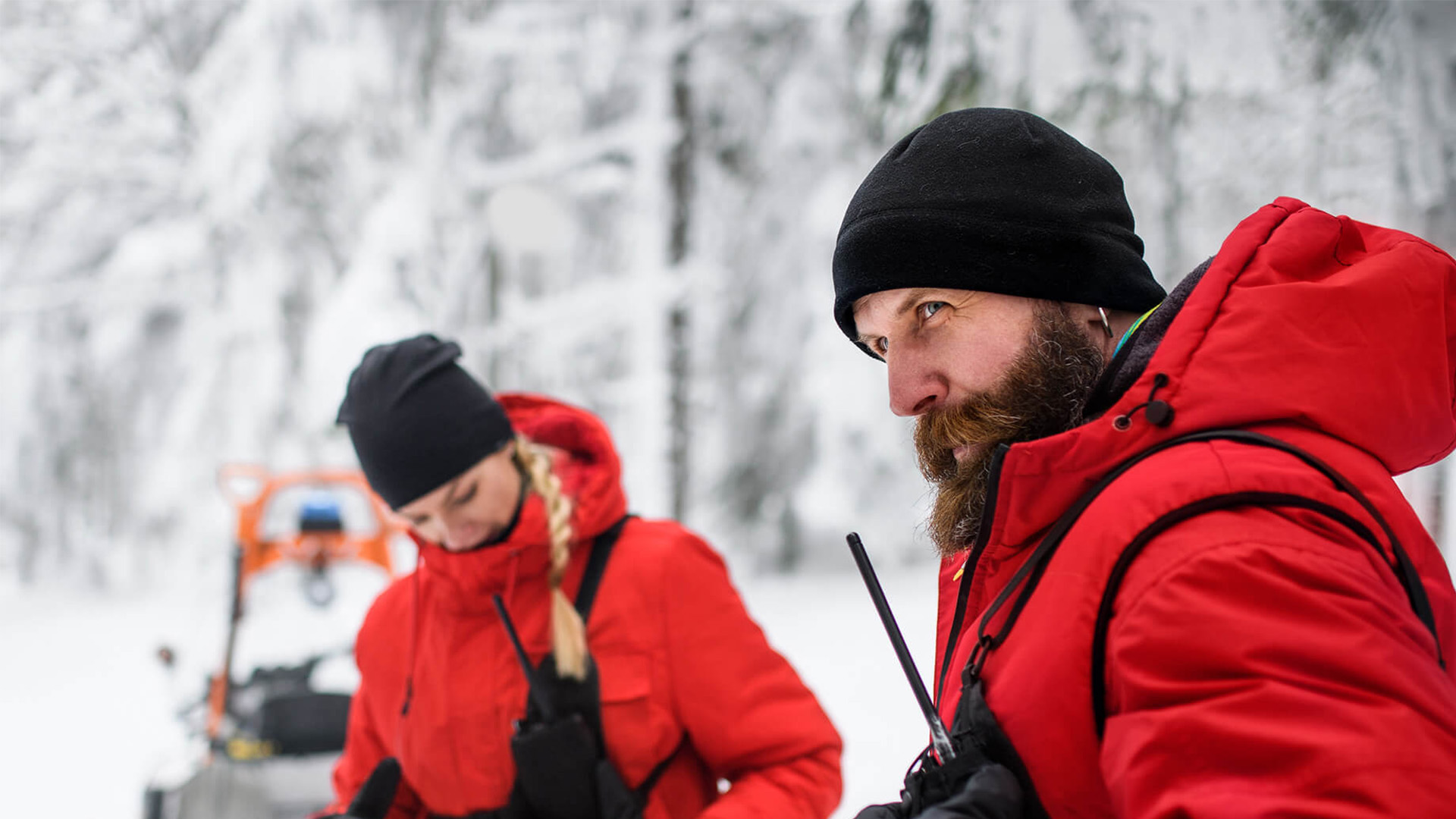 First responders in winter