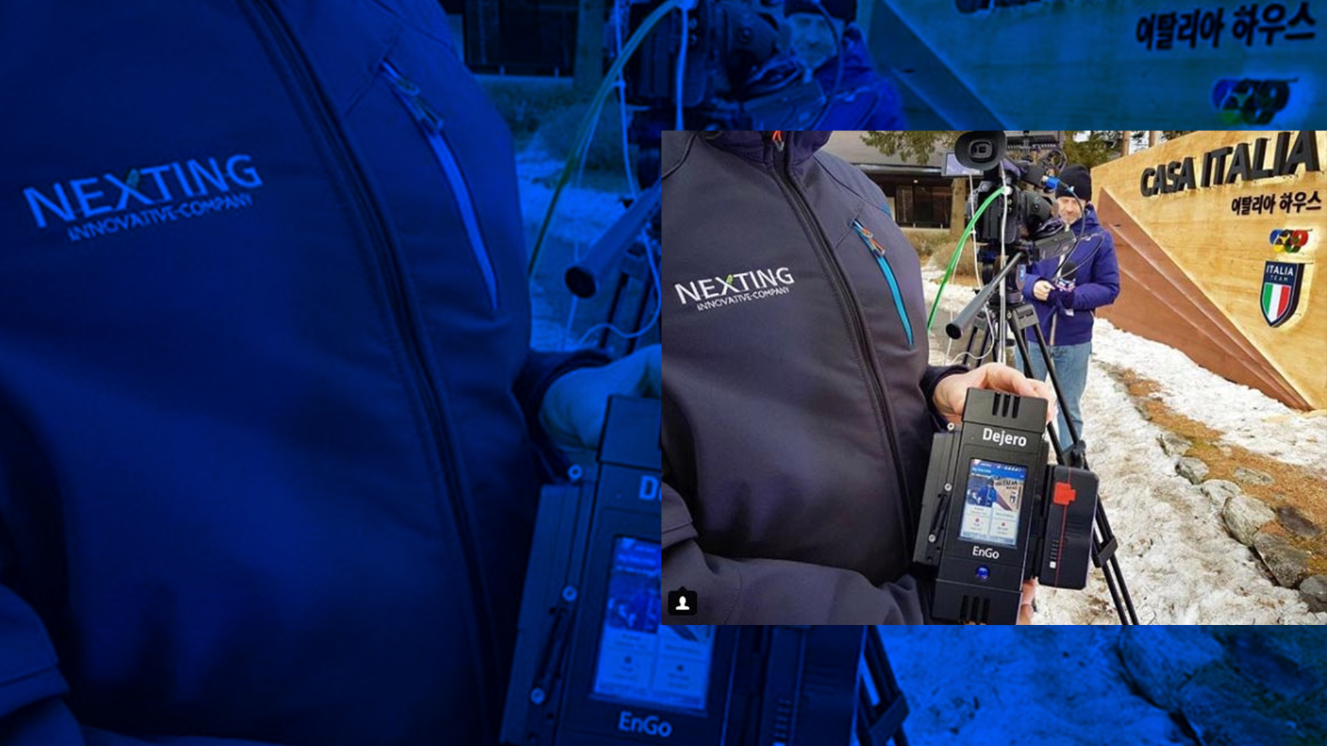 EnGo transmitting a camera