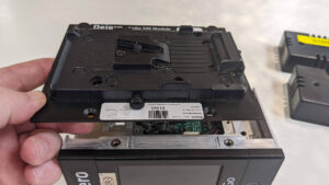 SIM module back lifted