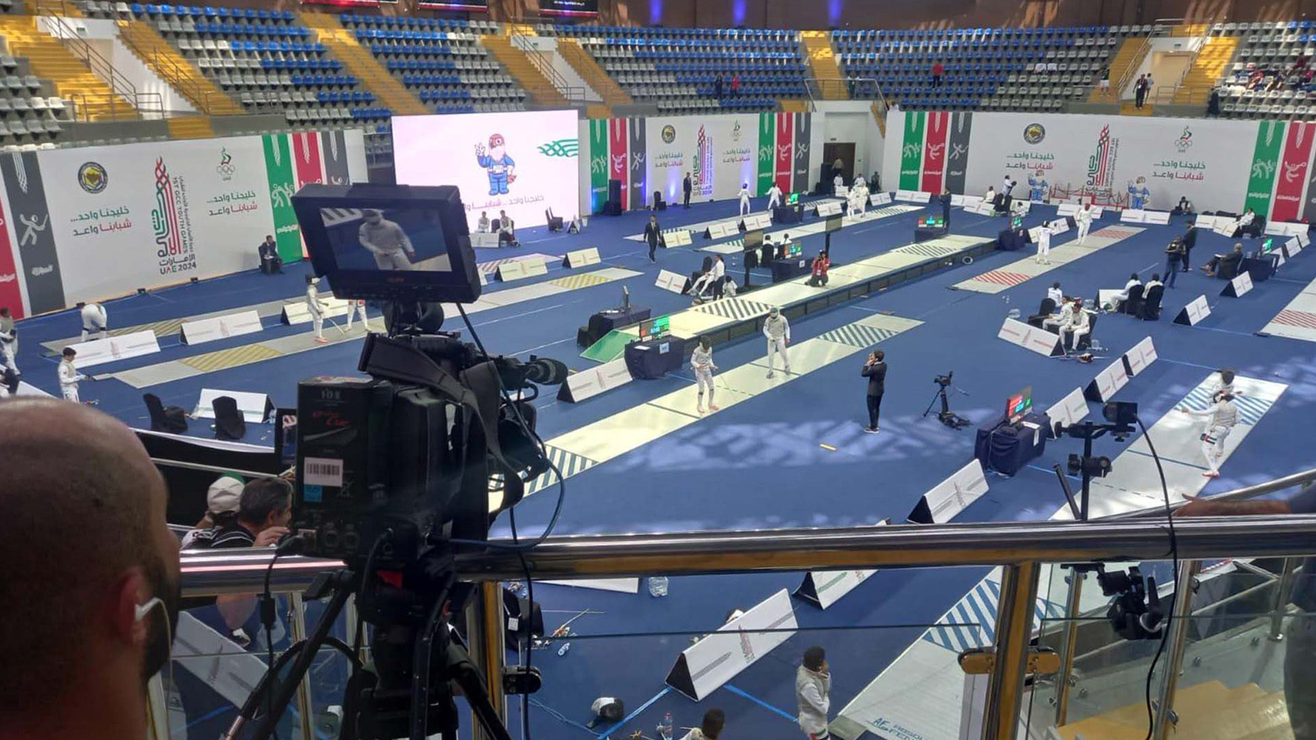 Dejero EnGo mobile video transmitters being used for live connectivity from sports venue