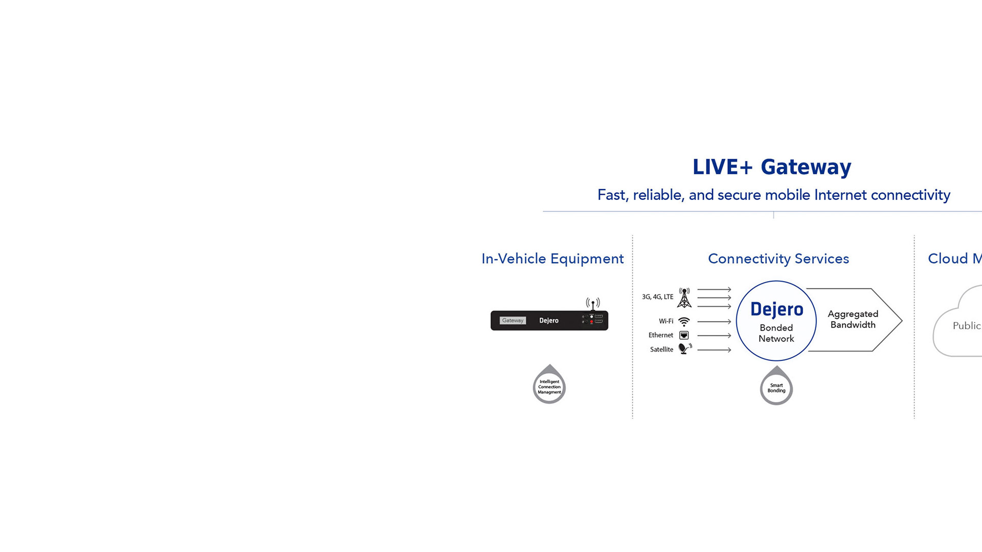 LIVE+ Gateway workflow graphic