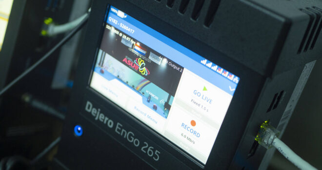 View of the EnGo user interface