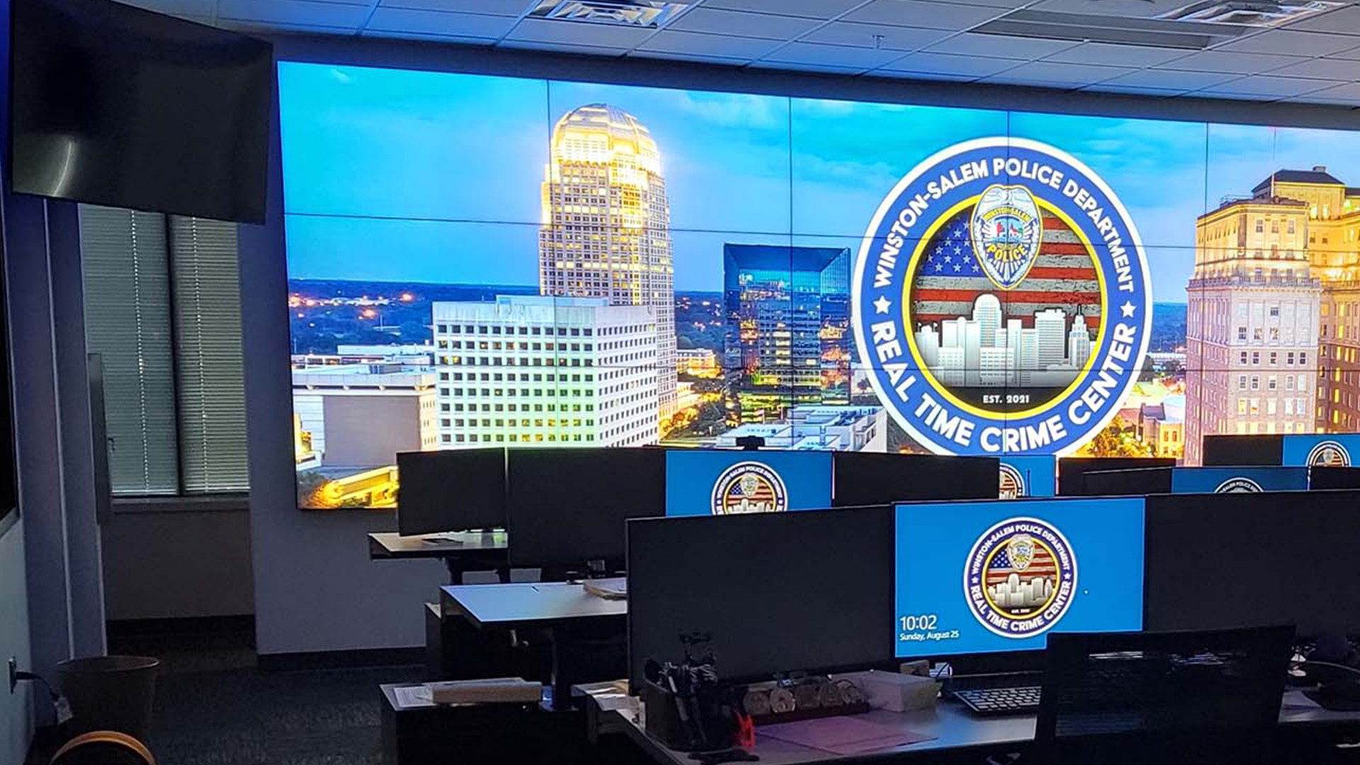 Winston-Salem Police Department Real Time Crime Center