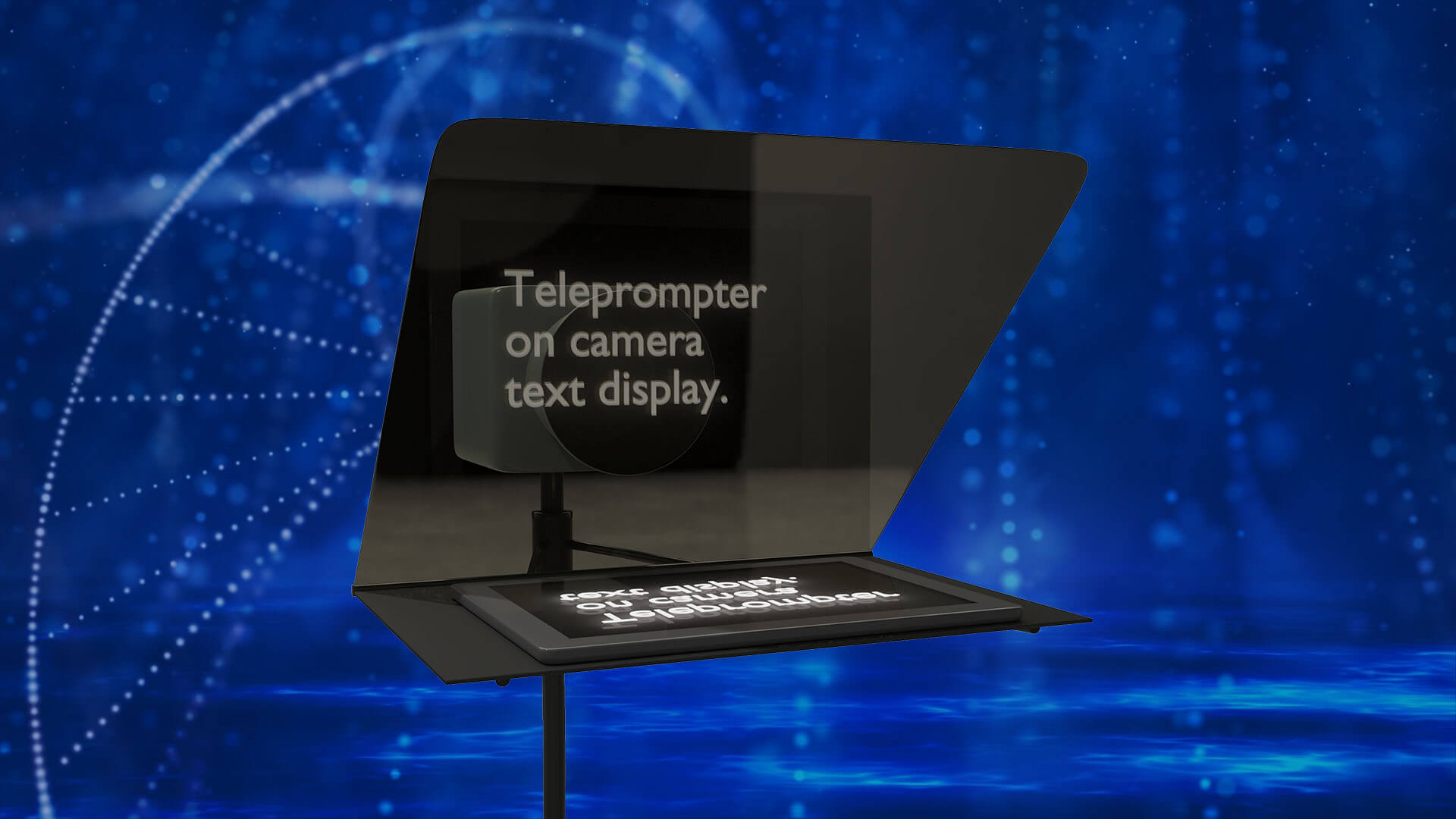 Flip Telepromter Feed for Broadcast & Media