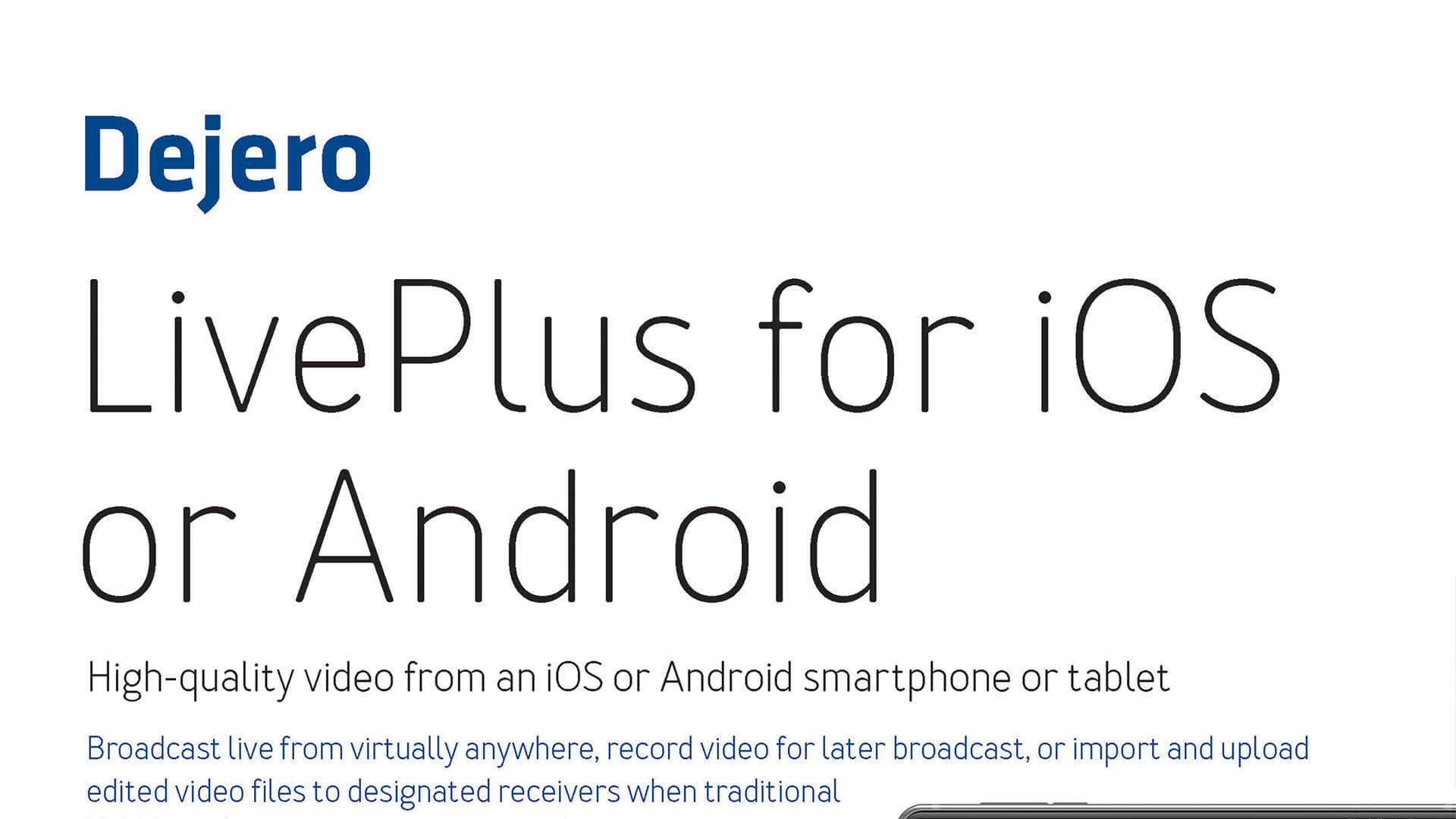 LivePlus for iOS or Android PB Cover Image