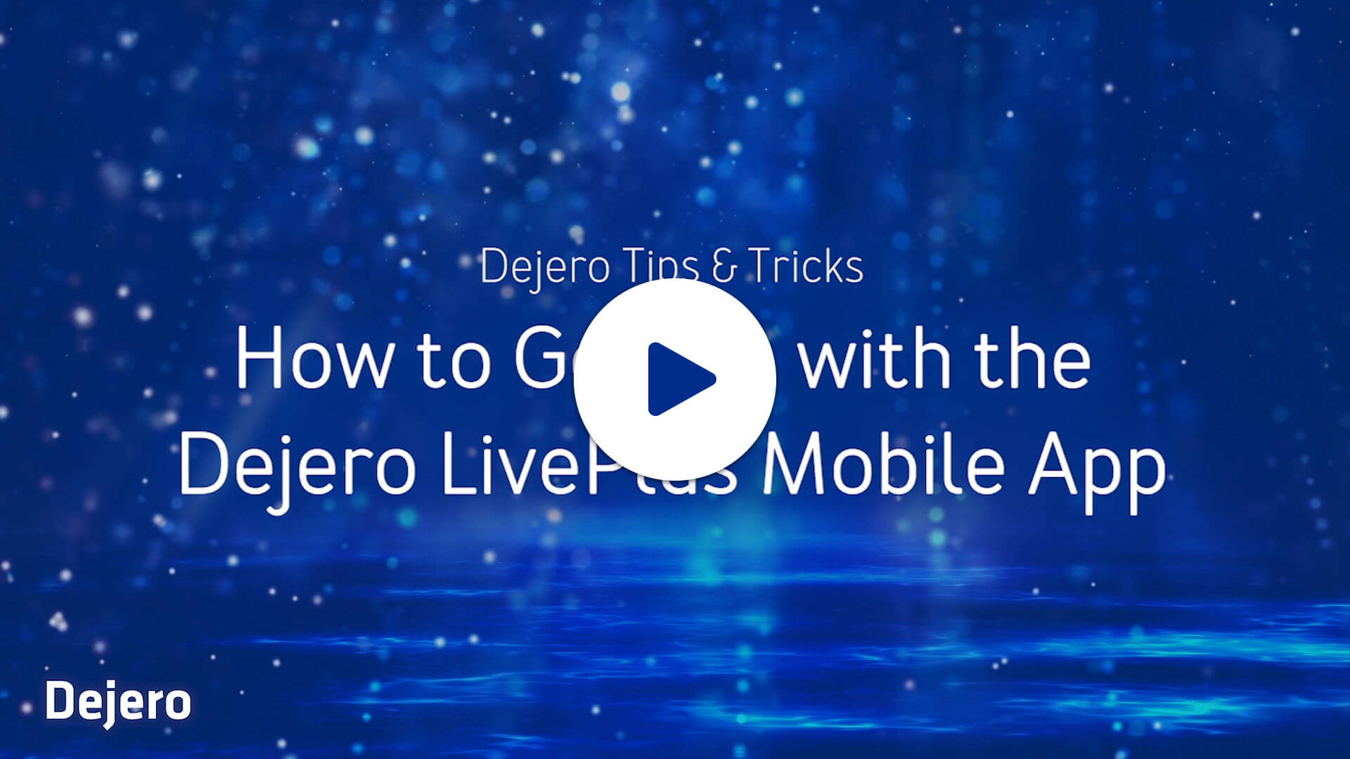 Connectivity graphic with type overlayed displaying the video title
