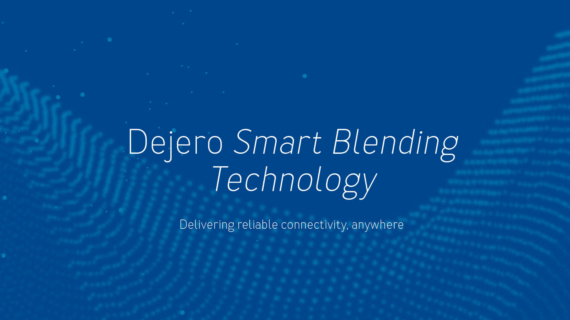 Smart Blending Technology