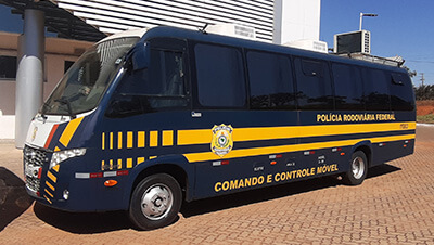 Polícia Rodoviária Federal relied on Dejero GateWay network aggregation for reliable internet connectivity to deliver real-time field communications and data access