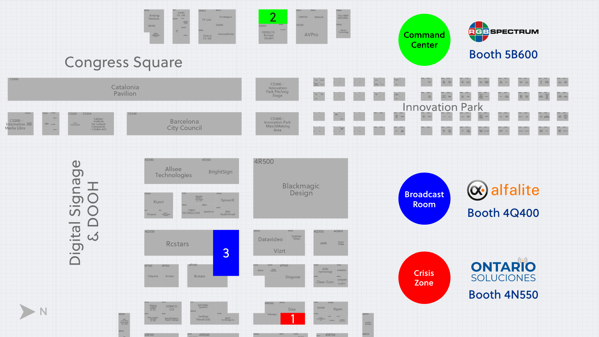 ISE 2026 show floor map